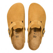 Women's Boston Cord Clog In Cork Brown