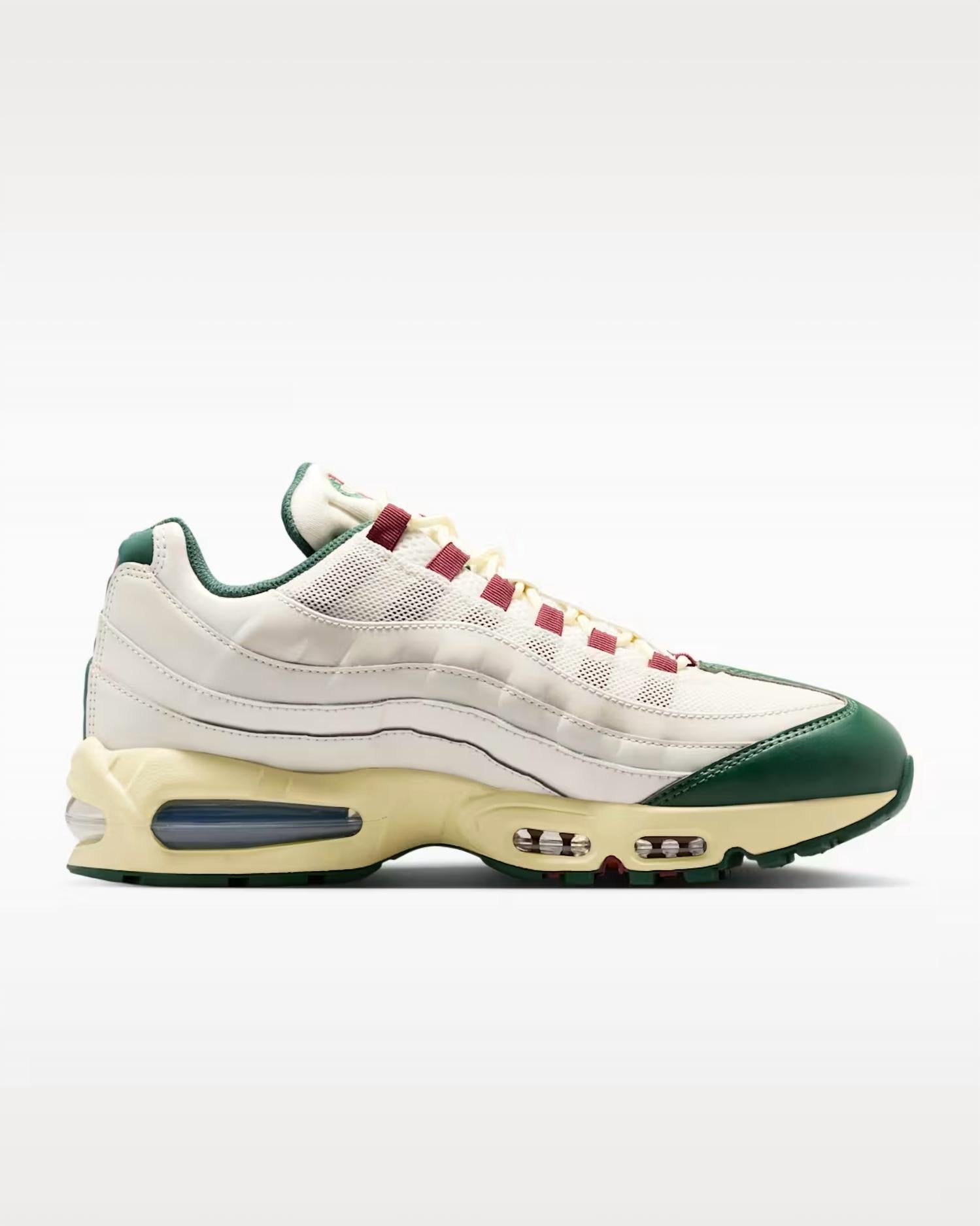 Men's Air Max 95 Big Bubble Se Mexico Shoes In Phantom/team Red-Fir-Alabaster