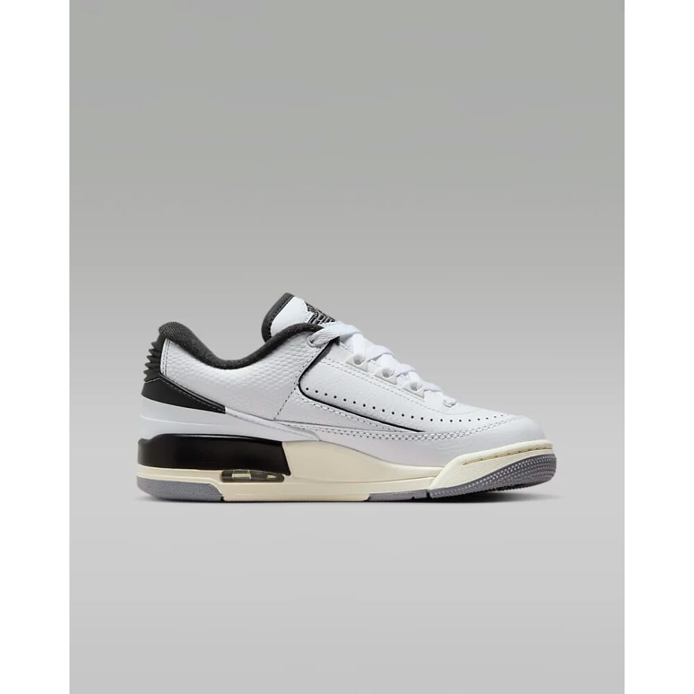 Grade-School Nike Jordan 2/3 White/Black-Sail-Cement Grey FD0384-100