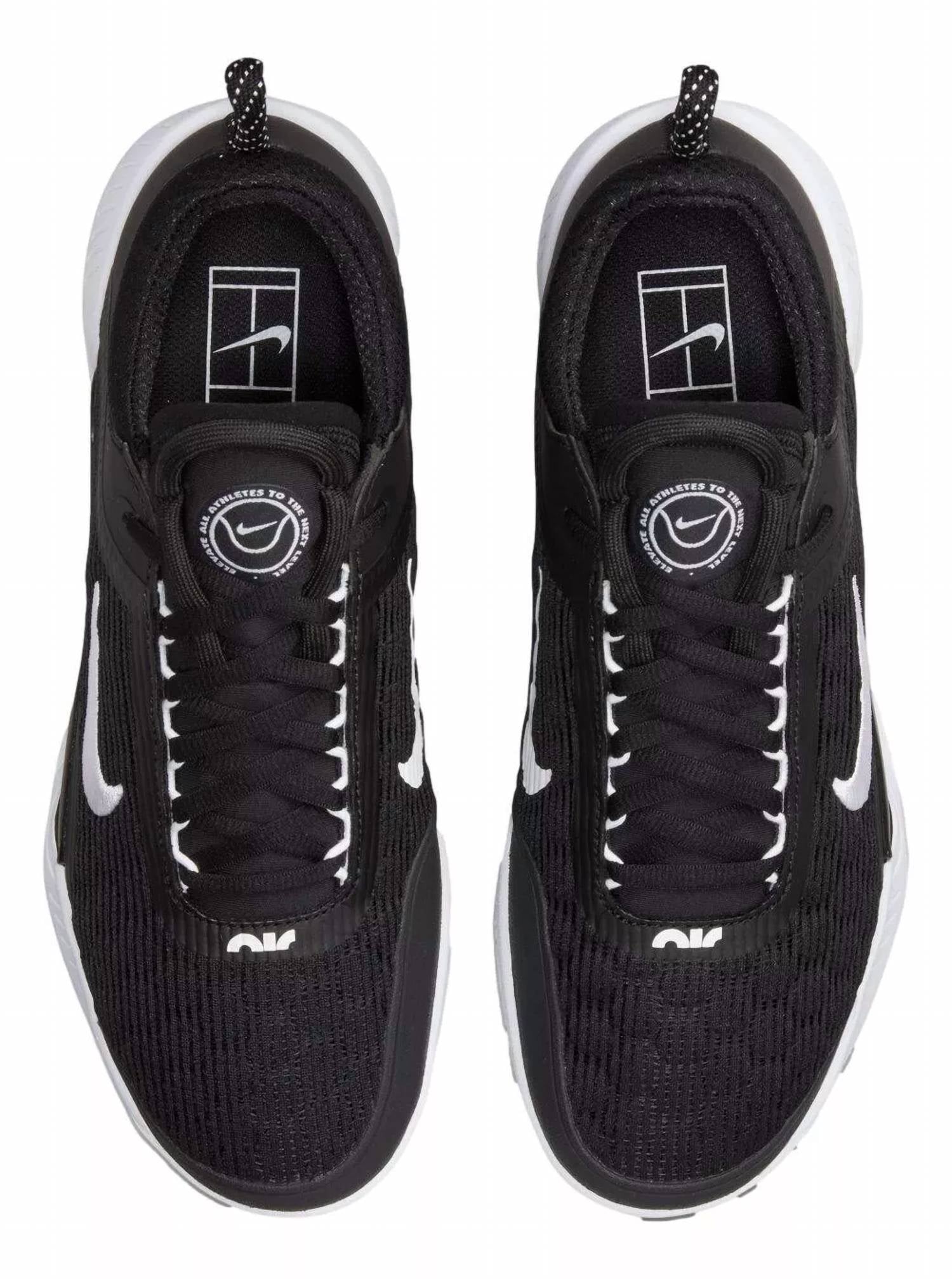 Men's Court Zoom Nxt Shoes In Black/white