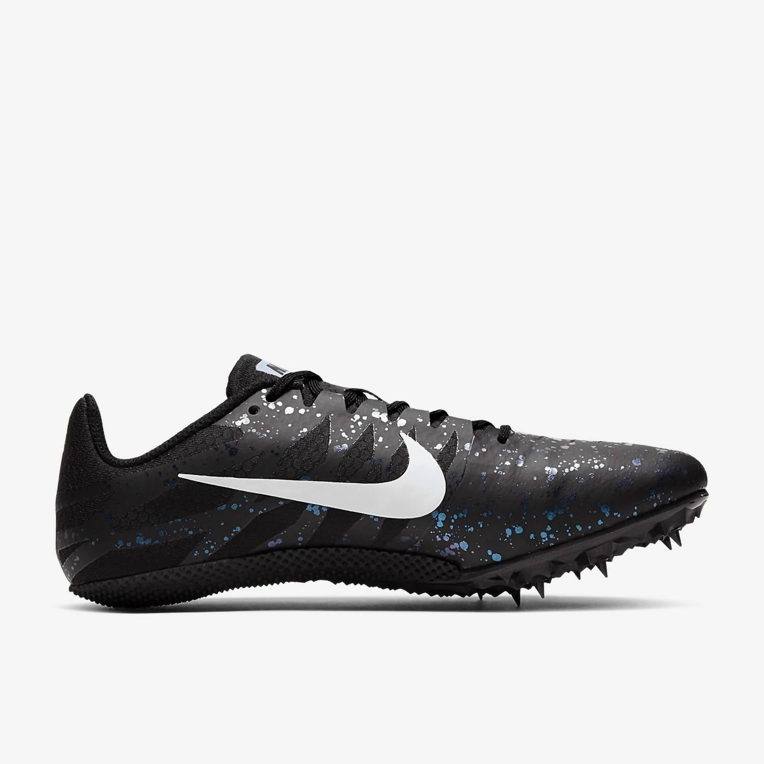 Men's Zoom Rival S 9 Track Spike Shoes In Black/white