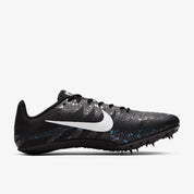 Men's Zoom Rival S 9 Track Spike Shoes In Black/white