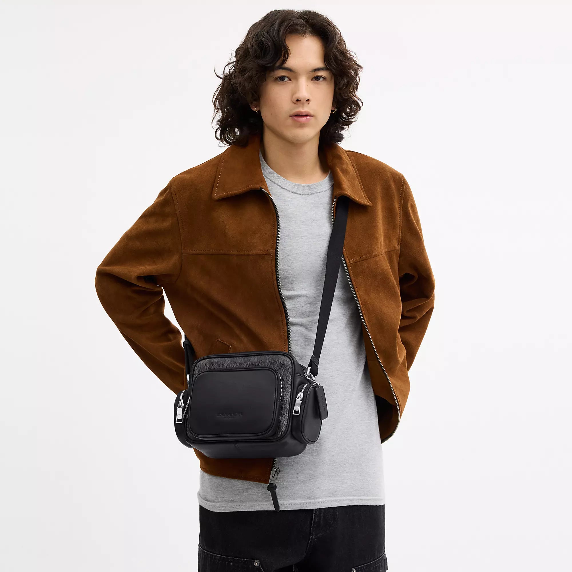 Coach Outlet Fletcher Crossbody Bag In Signature Canvas