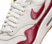 Women's Air Max 1 Lx Sneakers In Sail Team Red