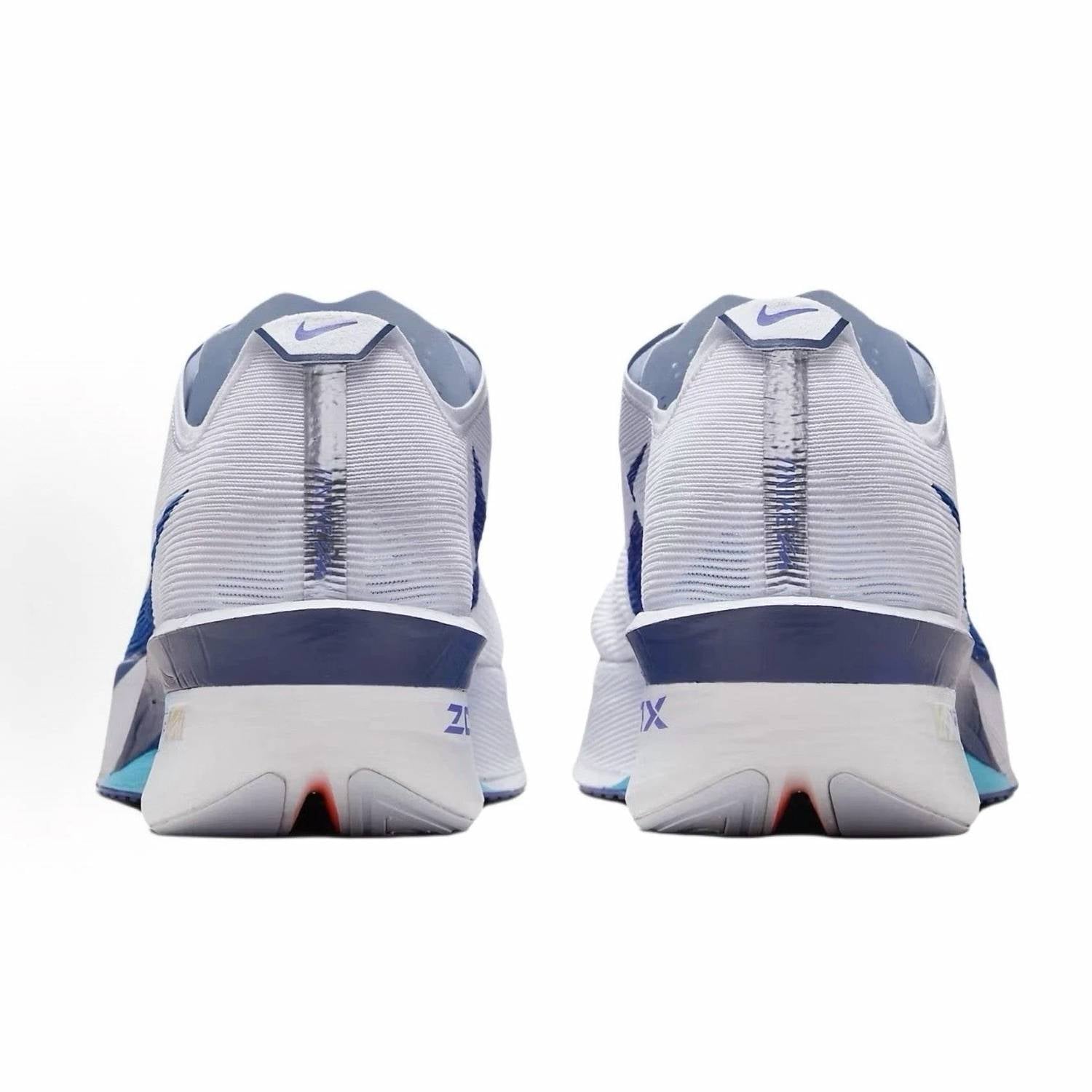 Men's Zoomx Vaporfly Next Shoe In Ghost/blue Void-Persian Violet