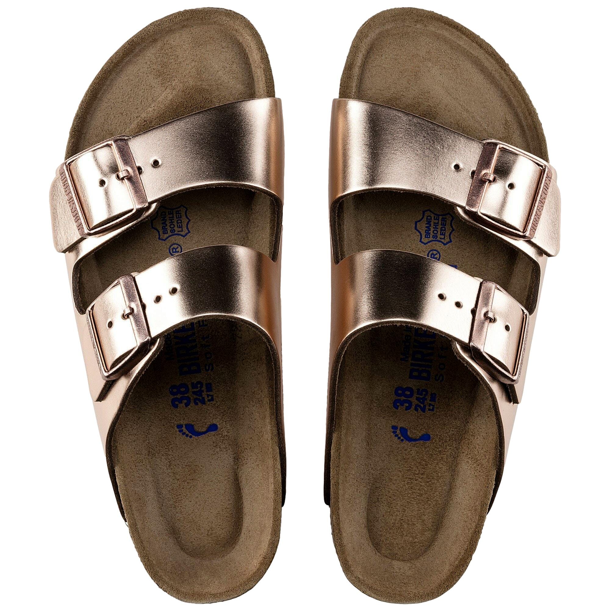 Women's Birkenstock Arizona BS Metallic Copper 952093