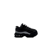 Toddler Nike Air Max 95 Recraft Leather Black / Metallic Silver - Black HQ6365-013