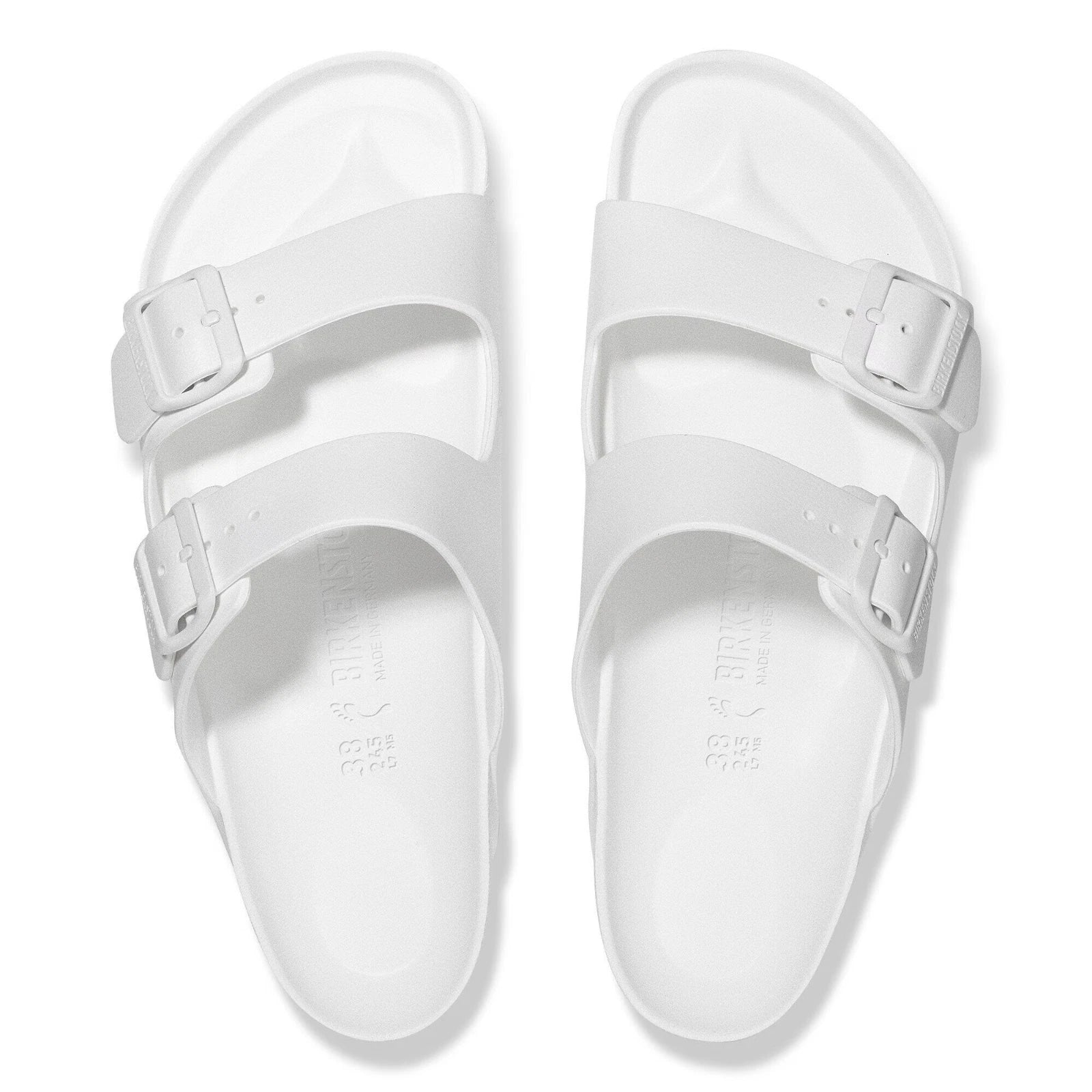 Birkenstock Arizona Essentials 0129441 Sandals White EVA Slides NIN1155