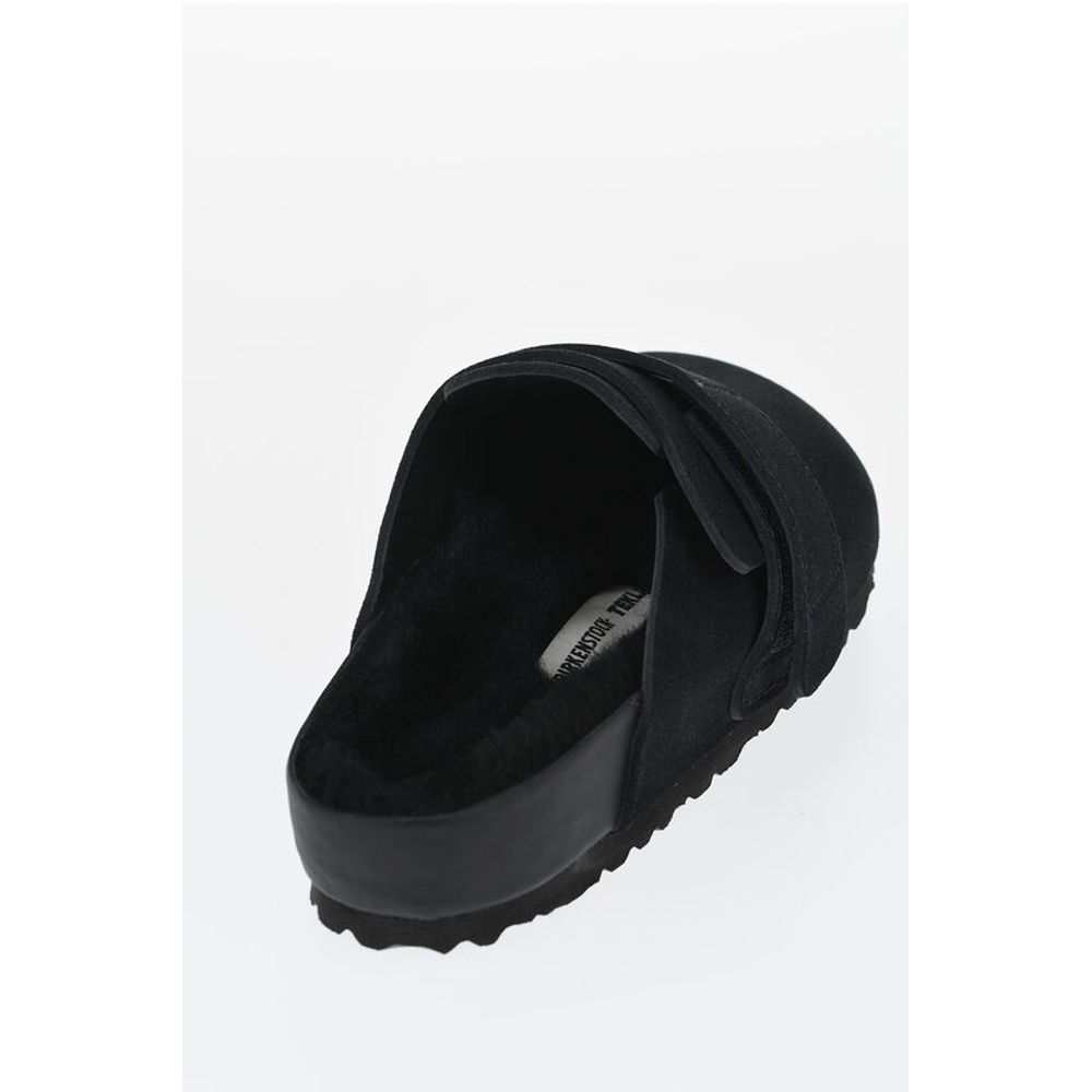 Birkenstock TEKLA Double Band UJI Sandals with Shirling Women's Details