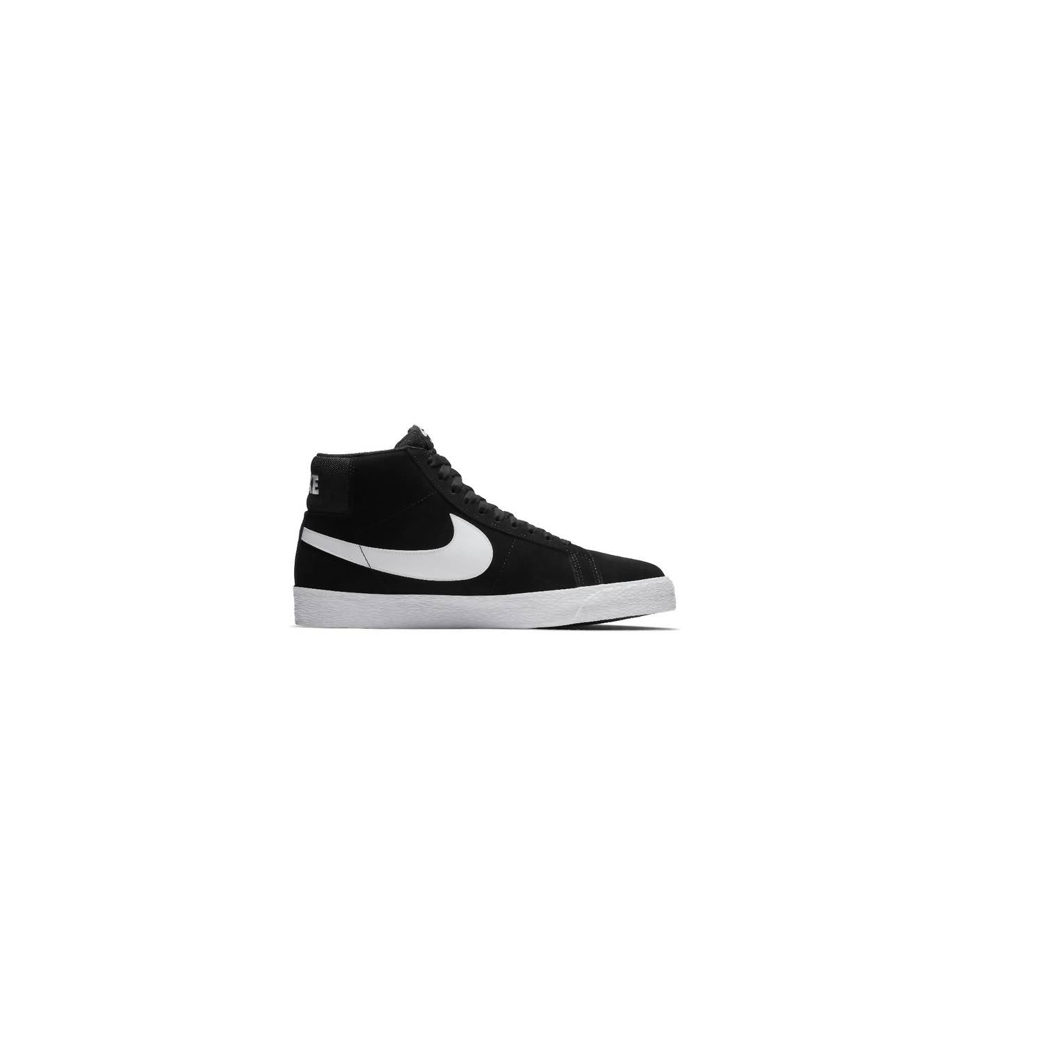 Men's Sb Zoom Blazer Mid Sneakers In Black White