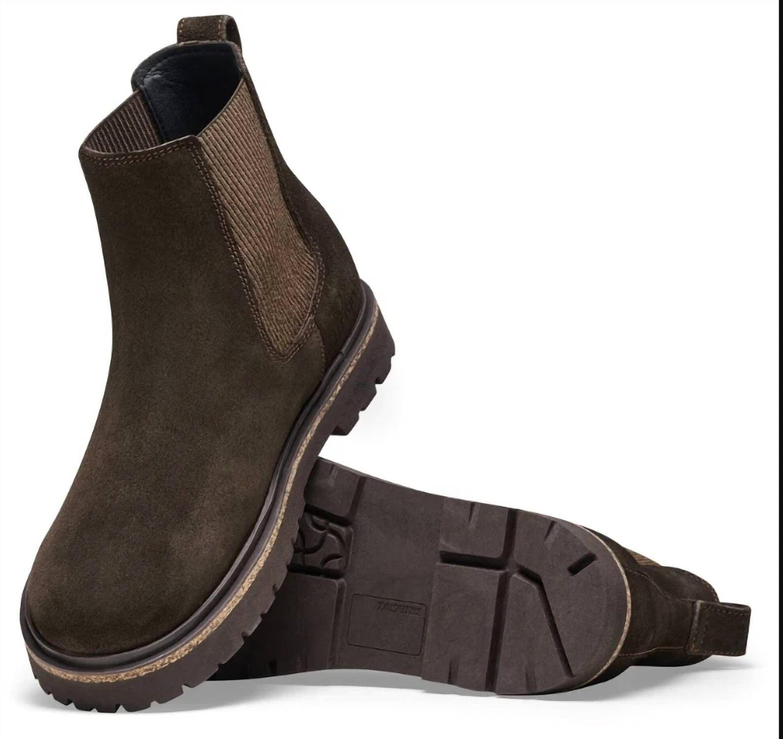Women's Highwood Slip On Suede Leather Boot In Mocha