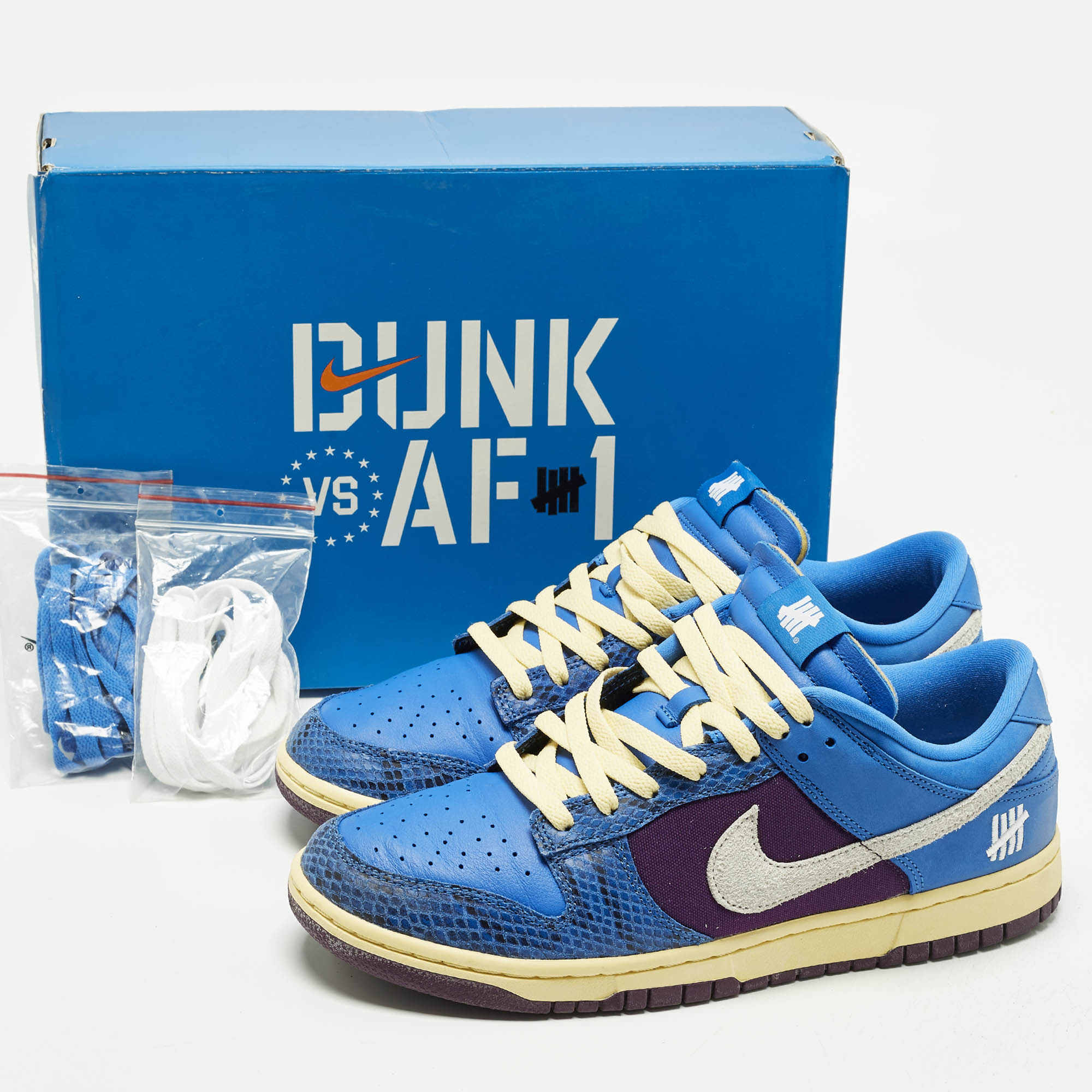 Nike Dunk Undefeated 5 On It Dunk Vs. Af1