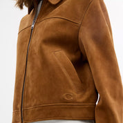 Coach Outlet Suede Jacket