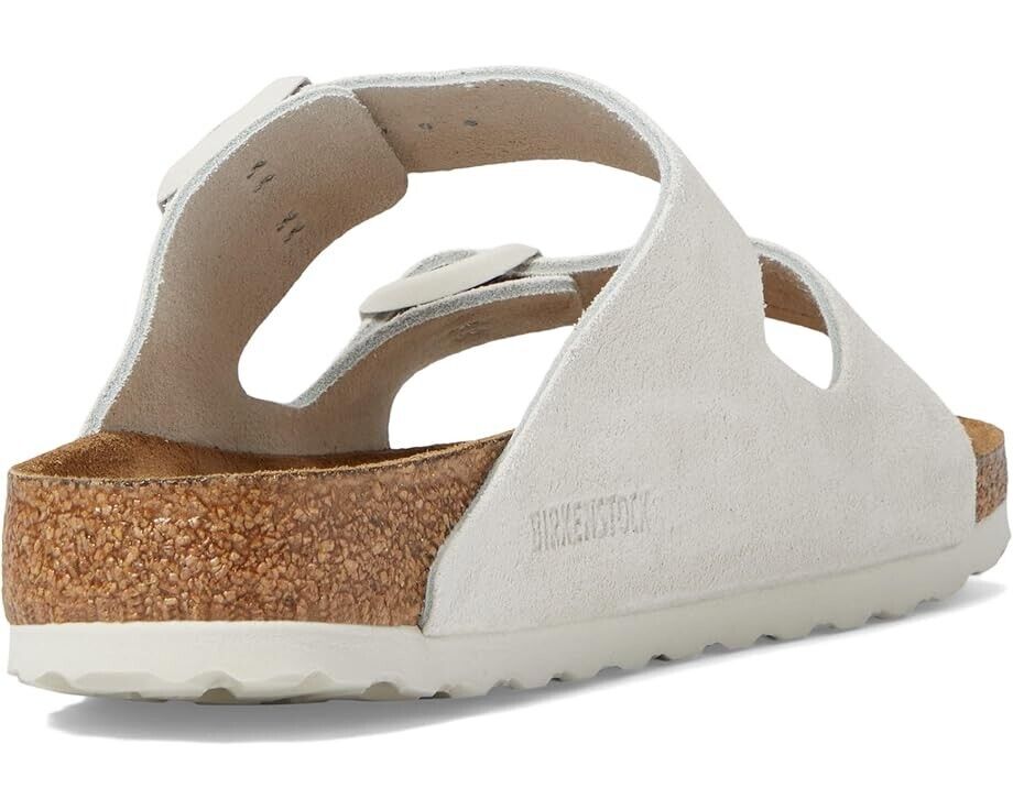 Men's Birkenstock Arizona 1024554 Sandal 13-13.5 White Soft Footbed Slide ZPO1366