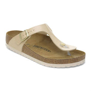 Women's Gizeh Birko-Flor Patent In Sand
