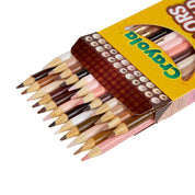 24pc Crayola Colours Of The World Pencils 3+