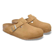 Unisex Boston Clogs In Corduroy Cork Brown