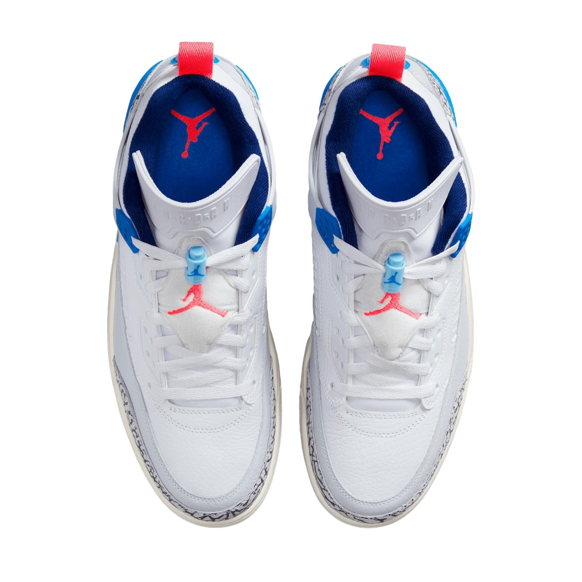 Nike Jordan Spizike Low White / Hot Lava - Pure Platinum  FQ1759-110 Men's