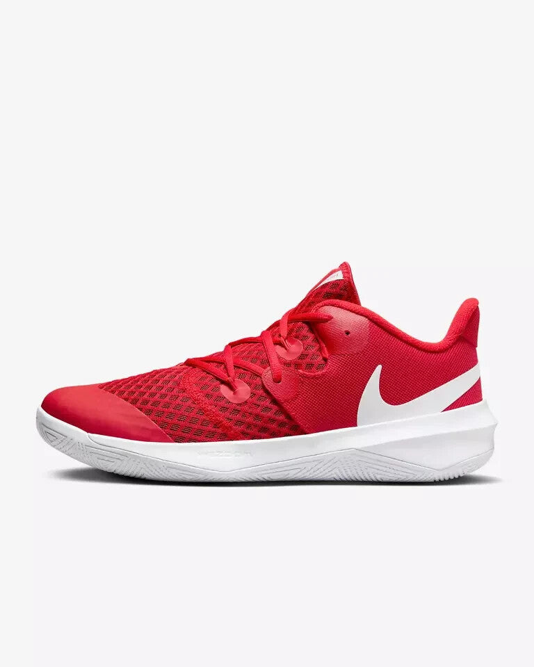 Women's Nike HyperSpeed Court Sneakers US 8 Red White Volleyball Shoes RHS3922