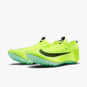 Men's Zoom Superfly Elite 2 Track Spike Shoes In Volt/cave Purple-Mint Foam