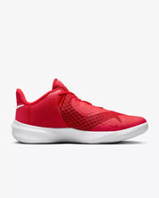 Women's Nike HyperSpeed Court Sneakers US 8 Red White Volleyball Shoes RHS3922