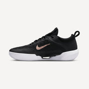 Women's Nike Zoom Court Nxt Shoes In Black/red/bronze
