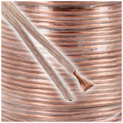 50m Ugly 12 AWG Speaker Cable 420 Strands Figure 8 Spool Hi-Fi Home Theatre