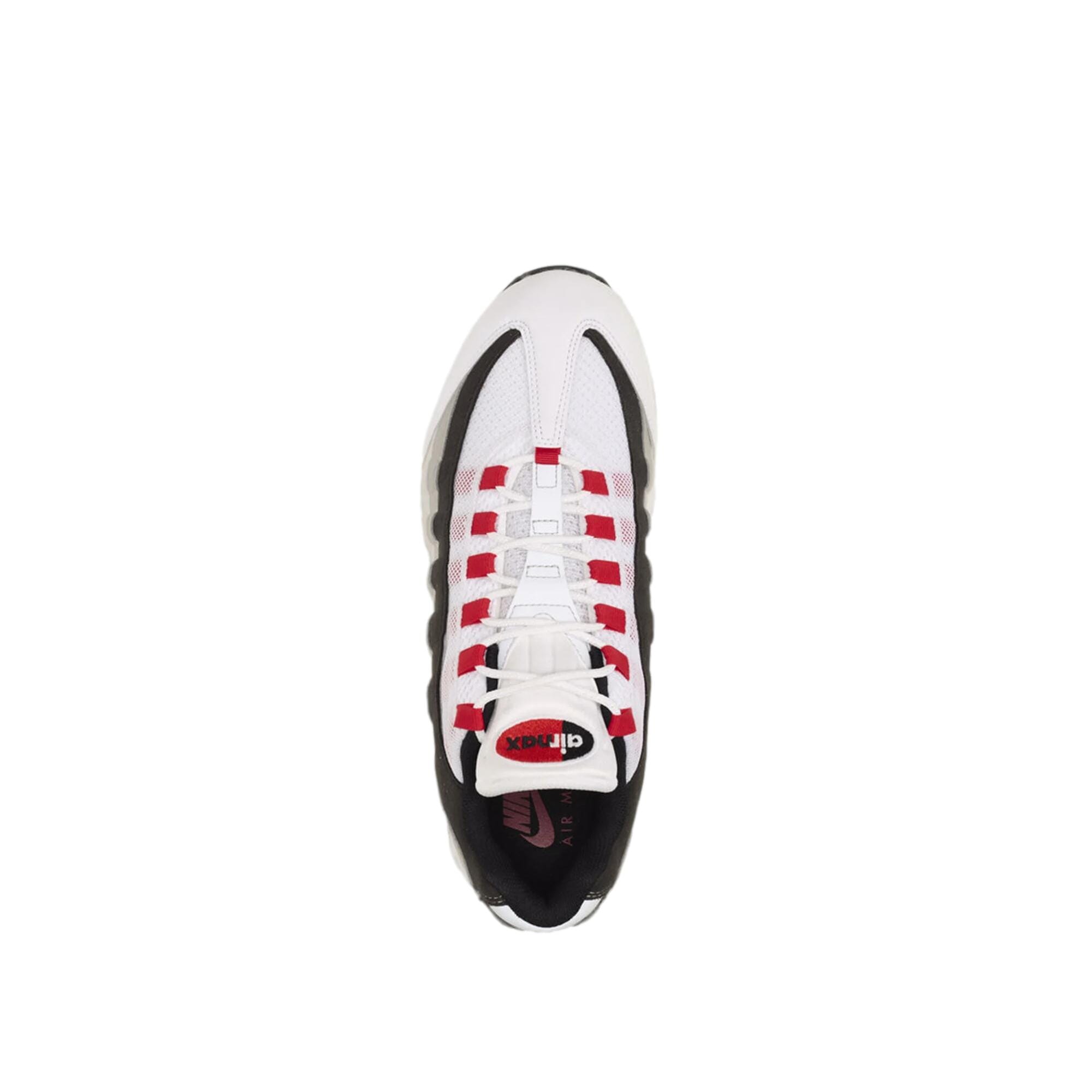 Nike Air Max 95 Big Bubble Premium White / Comet Red - Neutral Grey  IB7862-100 Men's