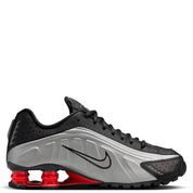 Nike Shox R4 AR3565-011 Sneakers Women's Black Metallic Trainer Shoes SHOP408
