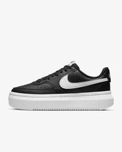 Women's Nike Court Vision Alta DM0113-002 Sneakers Black Leather Low Top Shoes
