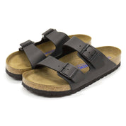 Men's Arizona Soft Footbed Sandals In Black