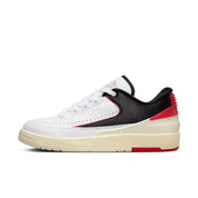 Women's Nike Air Jordan 2 Retro Low White/University Red-Black FD4849-106
