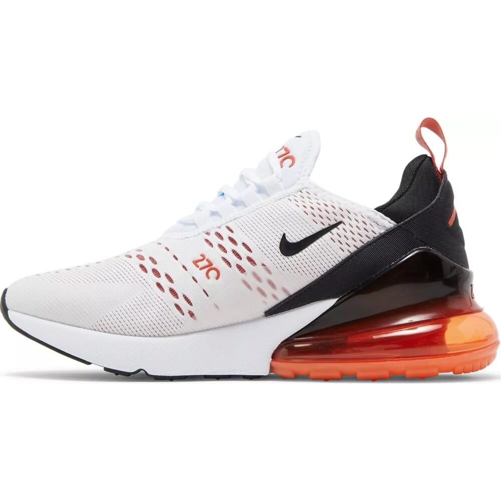 Women's Nike Air Max 270 White/Black-Mantra Orange DZ4439-100