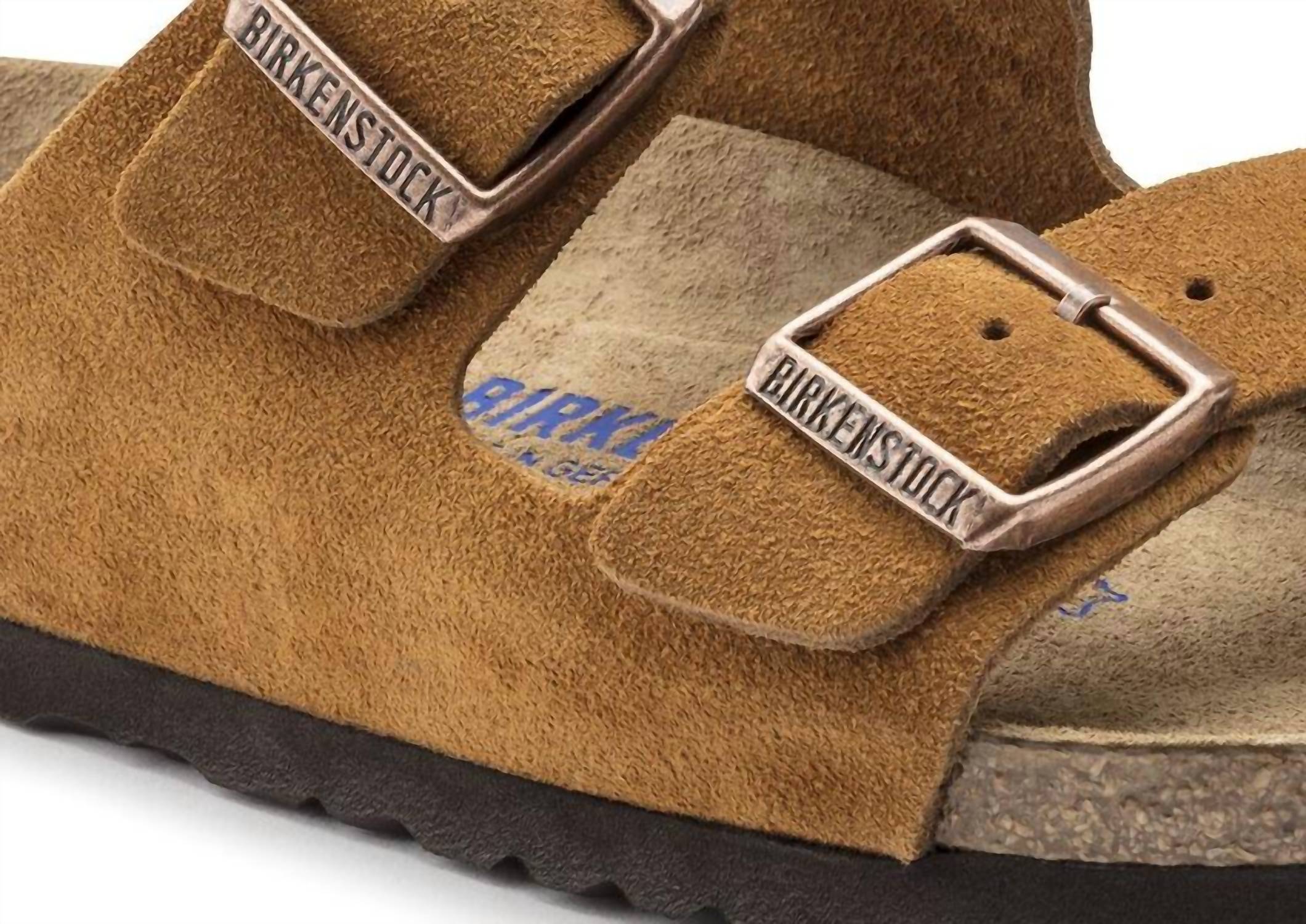 Men's Arizona Soft Footbed Sandals In Mink