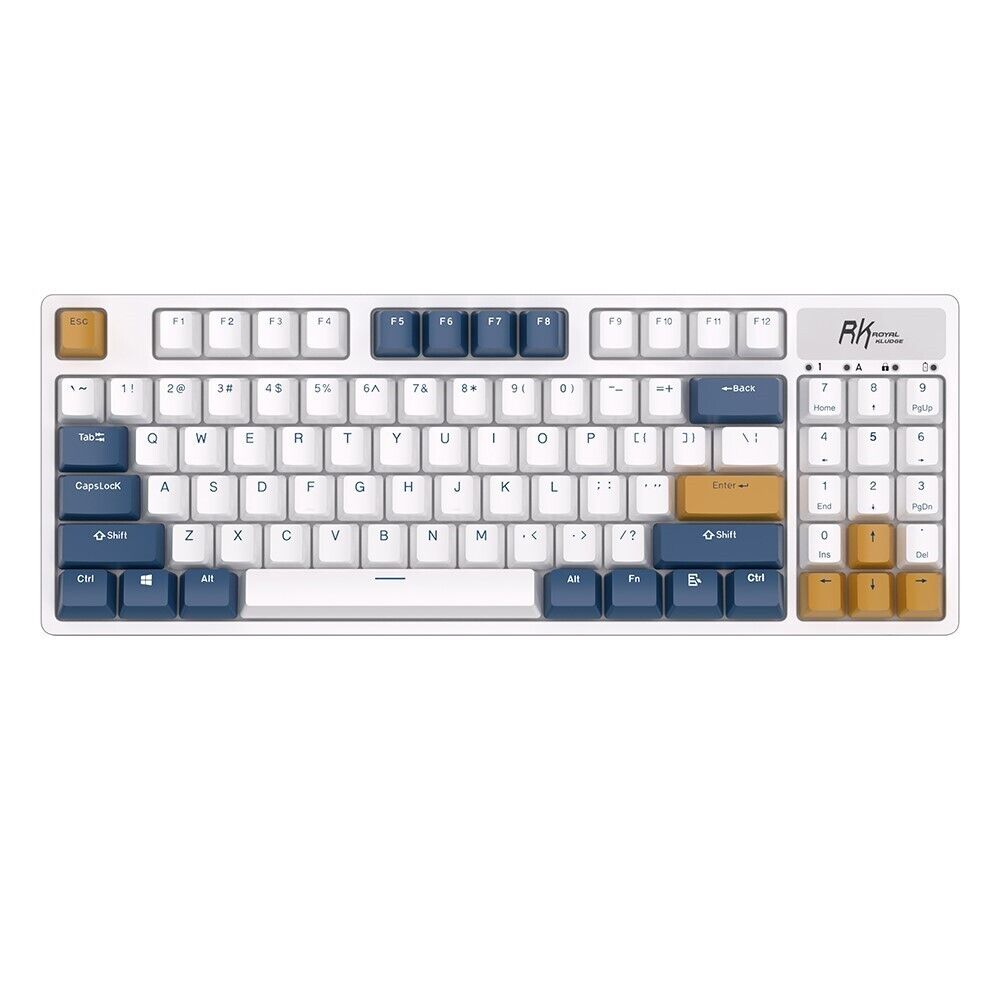Royal Kludge RK89 Tri Mode RGB Hot Swappable Mechanic Keyboard (Red Switch)