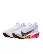 Men's Alphafly 3 Shoes In White/black/soft Pearl/hyper Crimson