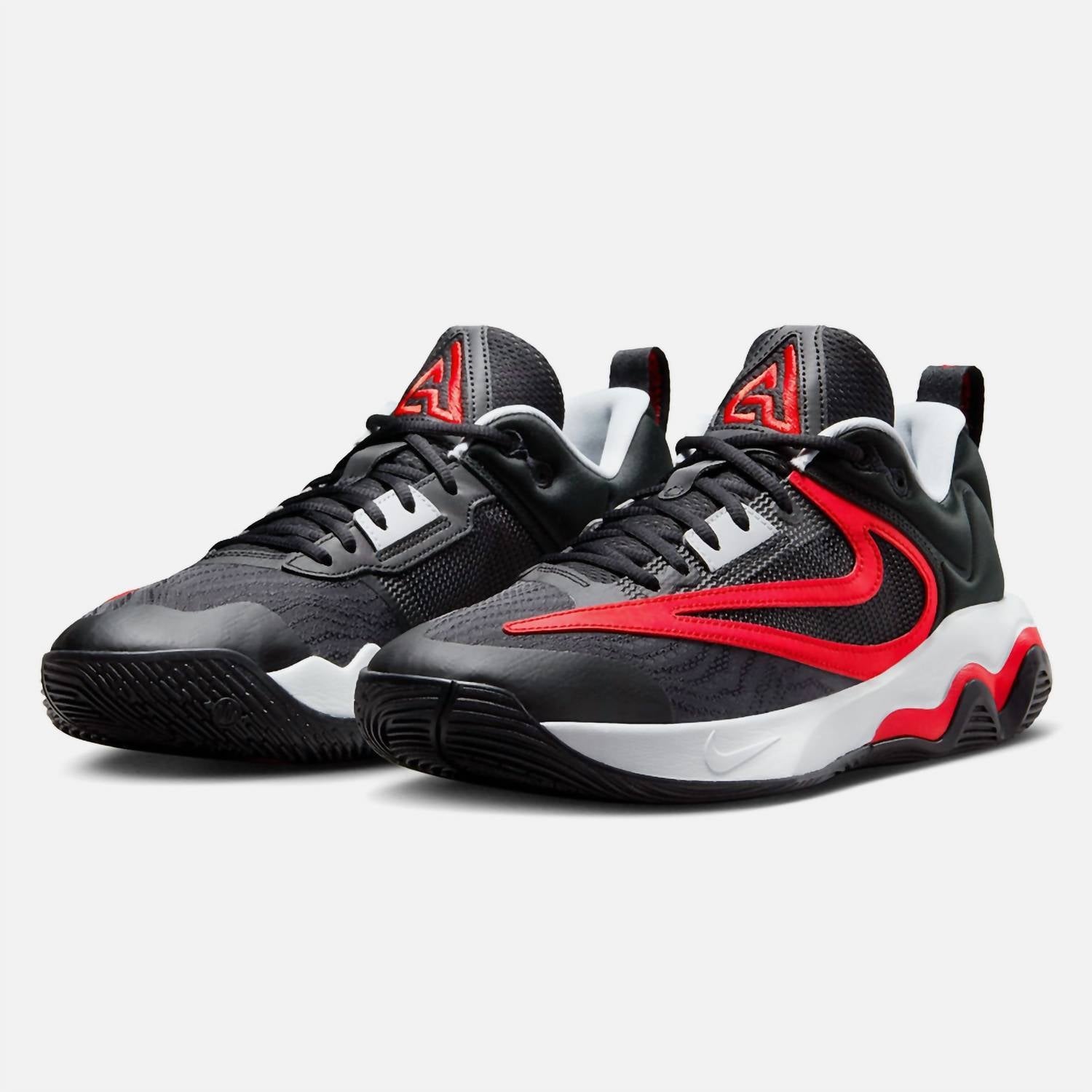 Men's Giannis Immortality 3 Basketball Shoes In Black/scarlet