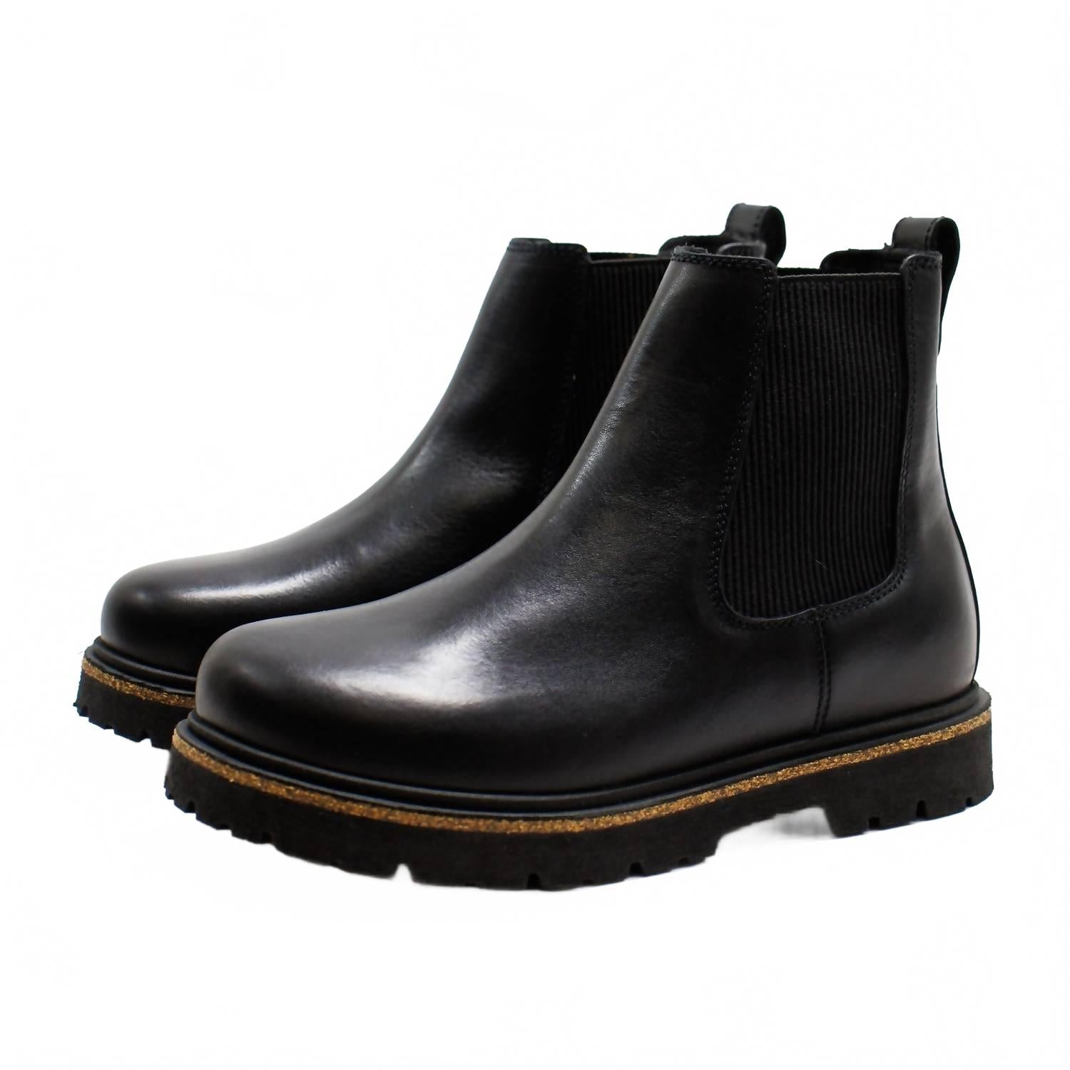 Women's Highwood Slip On Leather Boot In Black