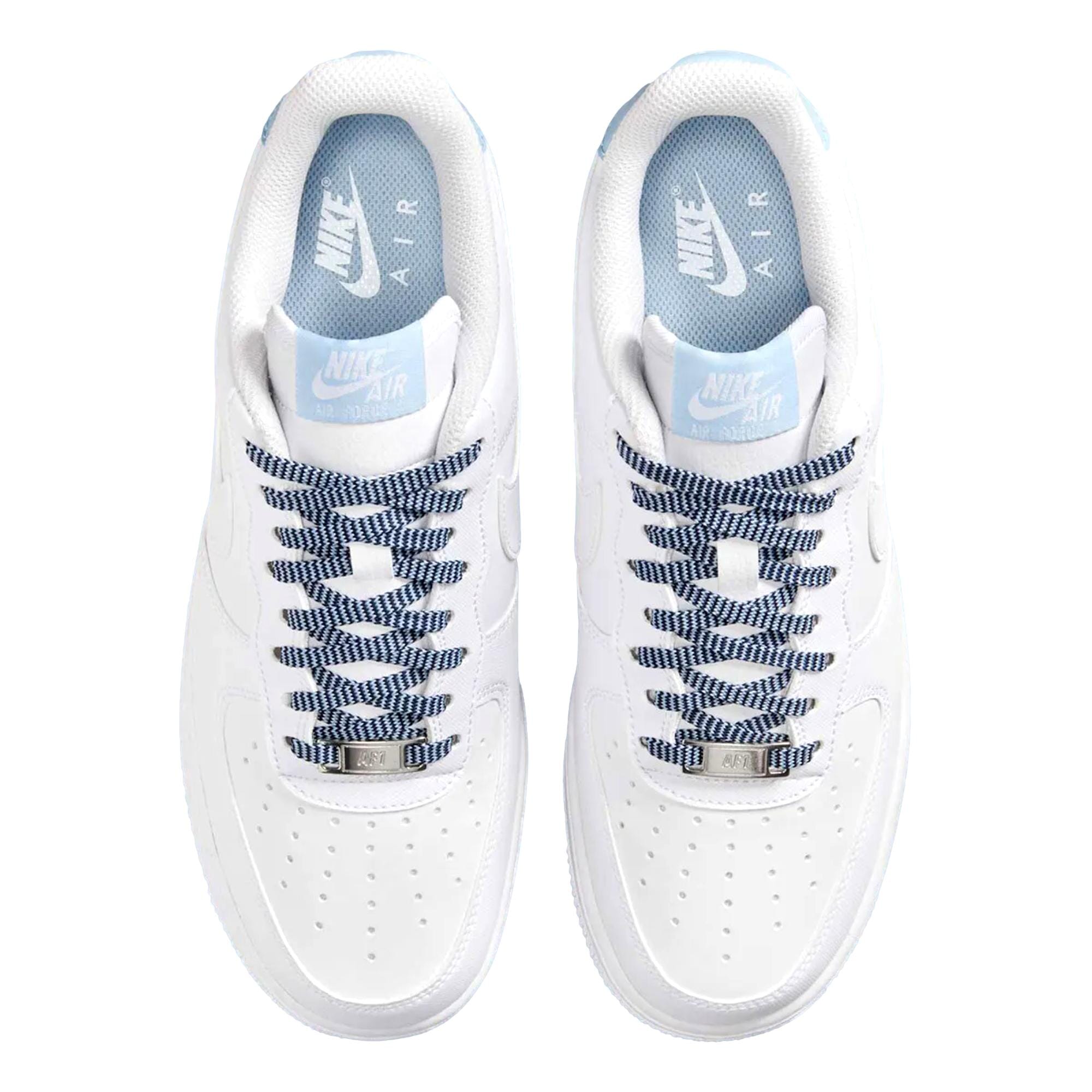 Women's Nike Air Force 1 '07 White / White - Light Armory Blue IB7167-101