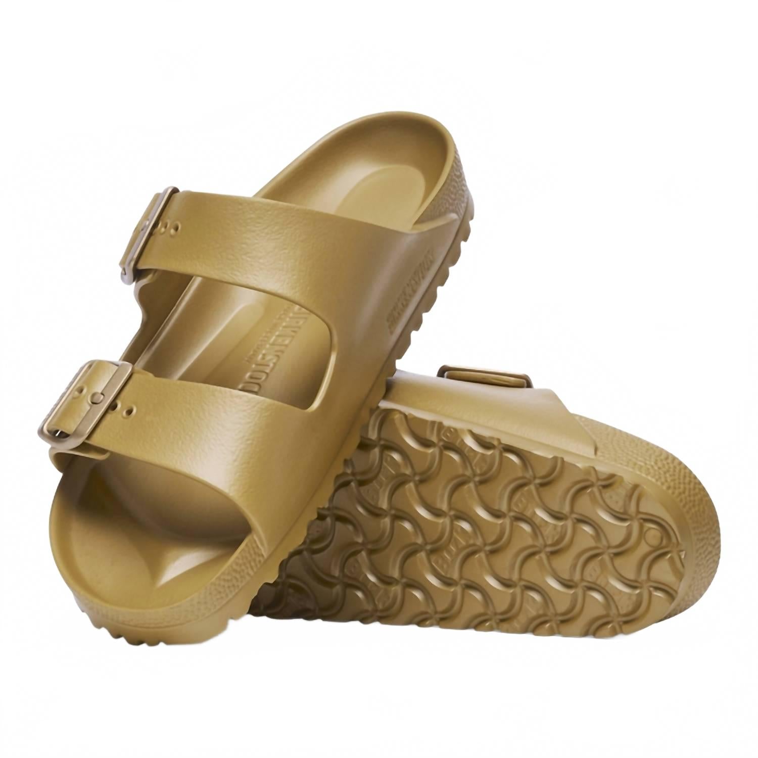 Women's Arizona Eva Flip-Flops In Glamour Gold