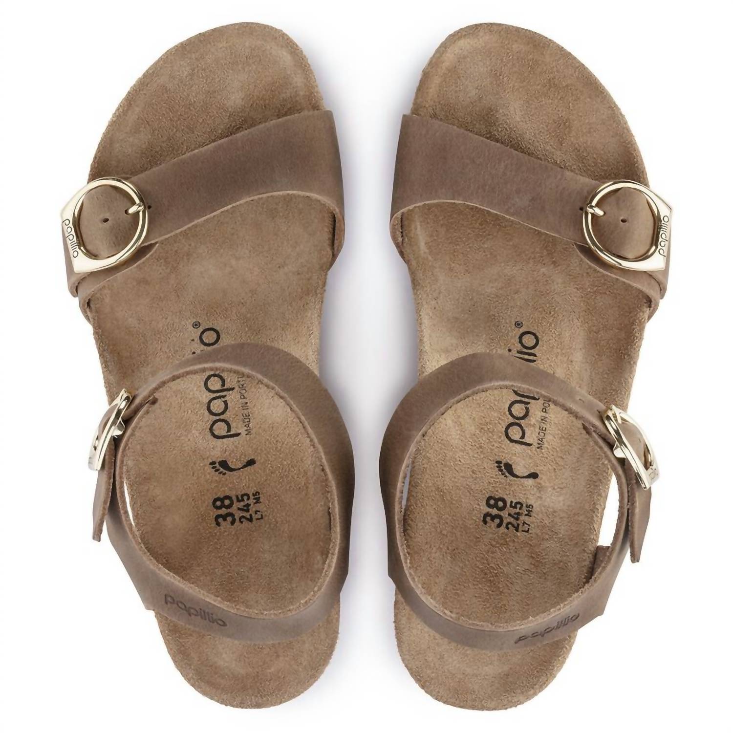 Women's Papillio Soley Ring Buckle Sandal - Narrow Width In Cognac