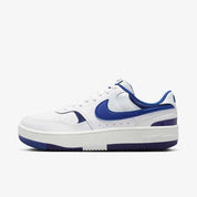 Women's Nike Gamma Force DX9176-101 Sneakers White Game Royal Platform Shoes
