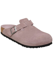 Birkenstock Boston Soft Footbed Suede Sandal