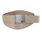 Men's 3-in-1 Web Belt Pack with Silver Buckle