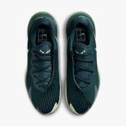 Men's Zoom Vapor Cage 4 Rafa Shoes In Deep Jungle/lime Ice