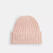 Coach Outlet Coach Script Knit Beanie