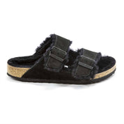Men's Arizona Shearling Sandals In Black