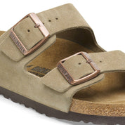 Women's Arizona Suede Sandals In Taupe
