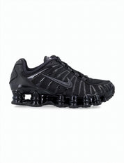 All-Black Nike Sneakers with Segmented Sole