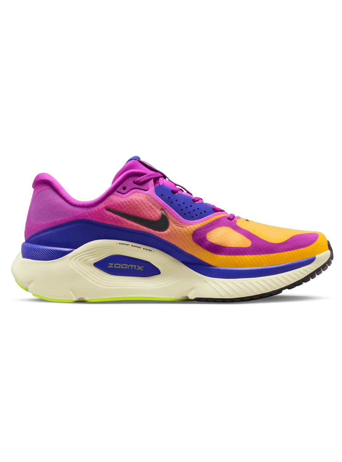 Men's Structure Plus Shoes In Violet Citron Pulse